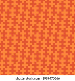 Seamless pattern. Ethnic backdrop. Mosaic tiles. Folk wallpaper. Tribal ornament. Geometric image. Ethnical motif. Surface texture. Textile print. Abstract background. Sayagata illustration