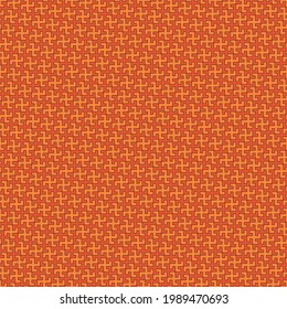 Seamless pattern. Ethnic backdrop. Mosaic tiles. Folk wallpaper. Tribal ornament. Geometric image. Ethnical motif. Surface texture. Textile print. Abstract vector. Sayagata background.