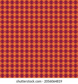 Seamless pattern. Ethnic backdrop. Mosaic tiles. Folk wallpaper. Tribal ornament. Geometric image. Ethnical motif. Surface texture. Textile print. Abstract background. Sayagata illustration