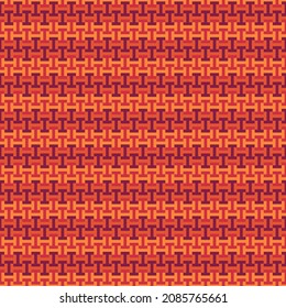 Patrón sin foco. Fondo étnico. Baldosas mosaicas. Papel de la pared popular. Ornamento tribal. Imagen geométrica. Vector de Sayagata. Motivo étnico. Textura de superficie. Impresión textil. Antecedentes abstractos.