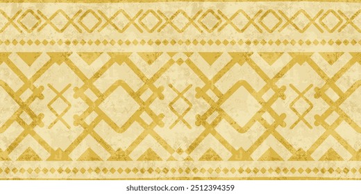 Seamless pattern, ethnic background, hand drawing, vector design