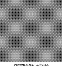 Seamless pattern ethnic design in white, gray and black colors. Geometric background with tribal tiles. Vector textile print for bed linen, jacket, package design, fabric and fashion concepts.