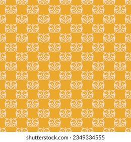Patrón sin foco con elemento étnico. Ornamentos kirguisos y kazajos. Los diseños de textura se pueden utilizar para fondos, motivos, textiles, papel pintado, tejidos, envoltura de regalo, plantillas, alfombras, baldosas. Vector.