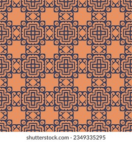 Seamless pattern with ethnic element. Kyrgyz and Kazakh ornaments. Texture designs can be used for backgrounds, motifs, textile, wallpapers, fabrics, gift wrapping, templates, carpet, tiles. Vector.	
