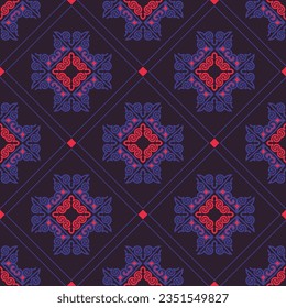 Seamless pattern with ethnic element. Kyrgyz and Kazakh ornaments. Texture designs can be used for backgrounds, motifs, textile, wallpapers, fabrics, gift wrapping, templates, carpet, tiles. Vector.	
