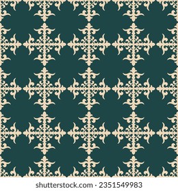Seamless pattern with ethnic element. Kyrgyz and Kazakh ornaments. Texture designs can be used for backgrounds, motifs, textile, wallpapers, fabrics, gift wrapping, templates, carpet, tiles. Vector.