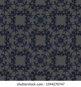 Seamless pattern with ethnic element. Texture designs can be used for backgrounds, motifs, textile, wallpapers, fabrics, gift wrapping, templates, carpet, tiles. Vector.