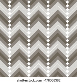 seamless pattern with ethnic elements, geometrical