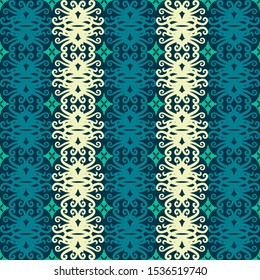 seamless pattern of ethnic pattern. fabric motif design. vector design inspiration. Creative textile for fashion or cloth. batik concept.
