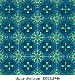 seamless pattern of ethnic pattern. fabric motif design. vector design inspiration. Creative textile for fashion or cloth. batik concept.