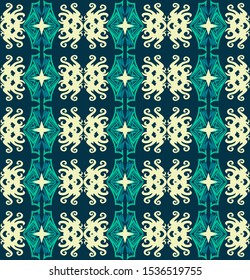 seamless pattern of ethnic pattern. fabric motif design. vector design inspiration. Creative textile for fashion or cloth. batik concept.