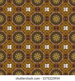 seamless pattern of ethnic pattern. fabric motif design. vector design inspiration. Creative textile for fashion or cloth. batik concept.