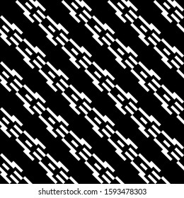 Seamless pattern. Ethnic mosaic. Curves, strokes ornament. Folk wallpaper. Shapes backdrop. Embroidery background. Tribal motif. Textile print, web design, abstract illustration. Vector artwork.