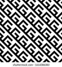 Seamless pattern. Ethnic mosaic. Curves backdrop. Embroidery background. Folk wallpaper. Figures ornament. Tribal motif. Digital paper, textile print, web design, abstract illustration. Vector art.