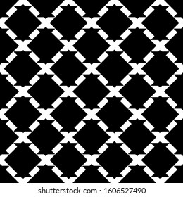Seamless pattern. Ethnic mosaic. Figures ornament. Folk wallpaper. Shapes backdrop. Embroidery background. Tribal motif. Digital paper, textile print, web design, abstract illustration. Vector art.