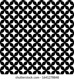 Seamless pattern. Ethnic motif. Cross shapes background. Symbols backdrop. Digital paper, textile print, web design, abstract. Stars wallpaper. Signs image. Crosses ornament. Vector.