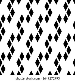 Seamless pattern. Ethnic motif. Diamonds wallpaper. Lozenges ornament. Geometric background. Digital paper, textile print, web design, abstract, art illustration. Rhombuses backdrop. Vector artwork.