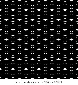 Seamless pattern. Ethnic motif. Folk wallpaper. Rhombuses, parallelograms ornament. Simple shapes background. Geometric backdrop. Digital paper, textile print, web design, abstract. Vector artwork