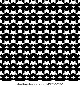 Seamless pattern. Ethnic motif. Rhombuses, chevrons, figures ornament. Folk wallpaper. Diamonds, simple shapes background. Geometric backdrop. Digital paper, textile print, abstract