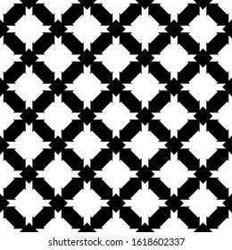 Seamless pattern. Ethnic motif.  rhombuses background. Mosaics backdrop. abstract vector.