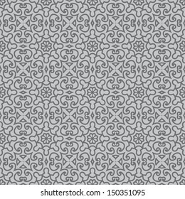 Seamless Pattern With Ethnic Ornament