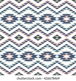 seamless pattern with ethnic ornament
