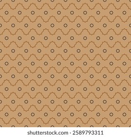 seamless pattern with ethnic ornament abstract geometric background oriental decorative designe for fabric covers packaging other surfaces vector