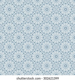 Seamless Pattern With Ethnic Ornament. Abstract Background For Design
