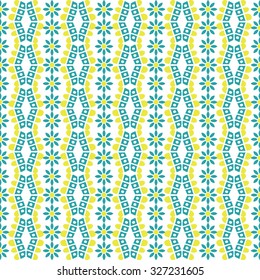 Seamless Pattern With Ethnic Ornament. Abstract Background For Design