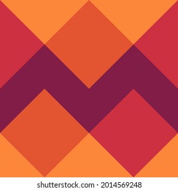 Patrón sin foco. Ornamento étnico. Cheques, zigzag líneas fondo. Papel tapiz tribal. Imagen étnica. Motivo geométrico. Mosaico antiguo. Papel digital. Diseño popular. Impresión textil. Vector geométrico