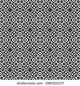 Seamless pattern with ethnic ornament. Embroidery background. Tribal wallpaper. Ethnical folk image. Tribe motif. Ancient mosaic. Digital paper, web design, textile print, backdrop. Vector art work.