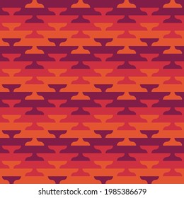 Seamless pattern. Ethnic ornament. Embroidery background. Tribal wallpaper. Ethnical folk image. Tribe motif. Ancient mosaic. Digital paper, web design, textile print, backdrop. Vector