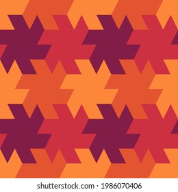 Seamless pattern. Ethnic ornament. Geometric background. Tribal wallpaper. Ethnical image. Tribe motif. Ancient mosaic. Digital paper. Folk web design. Textile print backdrop. Vector art work.