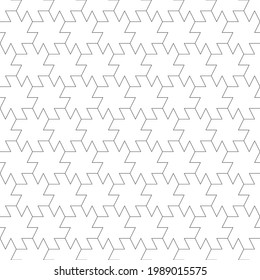 Seamless pattern. Ethnic ornament. Geometric background. Tribal wallpaper. Ethnical image. Tribe motif. Ancient mosaic. Digital paper. Folk web design. Textile print backdrop. Vector art