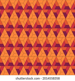 Seamless pattern. Ethnic ornament. Geometric background. Tribal wallpaper. Ethnical image. Tribe motif. Ancient mosaic. Digital paper. Folk web design. Textile print backdrop. Vector art work.