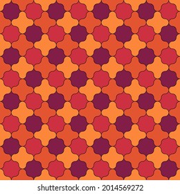 Nahtloses Muster. Ethnische Ornamente. Geometrischer Hintergrund. Tribale Tapete. Ethnisches Bild. Stammesmotiv. Altes Mosaik. Digitales Papier. Folk Web Design. Stoffdruck-Hintergrund. Vektorgrafik