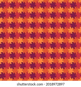 Patrón sin foco. Ornamento étnico. Fondo geométrico. Papel tapiz tribal. Imagen étnica. Motivo de la tribu. Mosaico antiguo. Papel digital. Diseño web popular. Ilustración textil. Fondo del vector