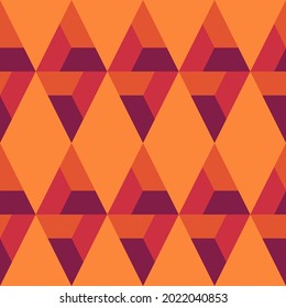 Seamless pattern. Ethnic ornament. Geometric background. Tribal wallpaper. Ethnical image. Tribe motif. Ancient mosaic. Digital paper. Folk web design. Textile print backdrop. Vector.
