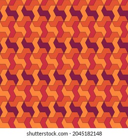 Seamless pattern. Ethnic ornament. Geometric background. Tribal wallpaper. Ethnical illustration. Tribe motif. Ancient mosaic. Digital paper. Folk web design. Textile print backdrop. Vector art.
