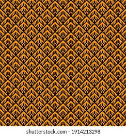 Patrón sin foco. Ornamento étnico. Imagen de formas simples. Papel mural de cifras repetidas. Impresión textil, diseño web, fondo abstracto, ilustración de trabajo artístico. Fondo tribal. Motivo popular. Arte vectorial