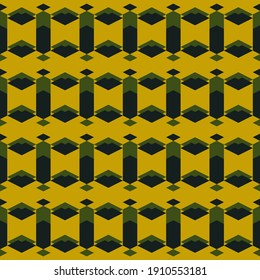 Patrón sin foco. Figuras de rhombus ornamentales étnicas, vectores de fondo de mosaicos geométricos. Imagen popular. Fondo de formas simples. Papel tapiz tribal. Papel digital, impresión textil.