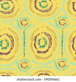 seamless pattern in ethnic style batik