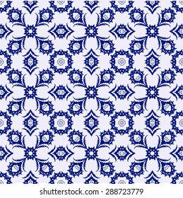 Seamless pattern in ethnic style. Floral Arabian ornament. Traditional ottoman art. Vector illustration.