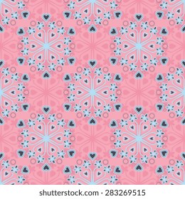 Seamless pattern ethnic style. Vintage decorative texture. Indian, arabic motive.