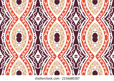 Seamless pattern of ethnic Tribal pattern. Mexican traditional  fabric motif. Borneo pattern. vector design inspiration. Creative textile for wallpaper background fashion dresses or cloth