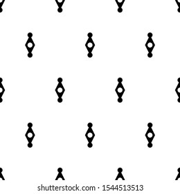 Seamless pattern. Ethnic wallpaper. Mosaics background. Geometric motif. Folk image. Simple shapes backdrop. Figures, circles ornament. Digital paper, web design, textile print.