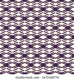 Seamless pattern. Ethnic wallpaper. Rhombuses, parallelograms, figures ornament. Geometric backdrop. Simple shapes background. Polygons motif. Digital paper, textile print, web design, abstract