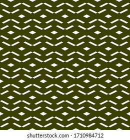 Seamless pattern. Ethnic wallpaper. Rhombuses, parallelograms ornament. Simple shapes background. Folk motif. Geometric backdrop. Digital paper, textile print, web design, abstract. Vector artwork