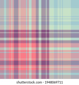 Seamless pattern in evening colors for plaid, fabric, textile, clothes, tablecloth and other things. Vector image. 
