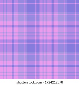 Patrón inmaculado en los colores rosa y violeta de la noche, para macedonia, tela, ropa, mantel y otras cosas. Imagen vectorial. 